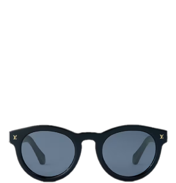  Kính Nam Louis Vuitton LV Urban Round Sunglasses 'Black' 