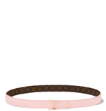  Thắt Lưng Nữ Louis Vuitton Pretty LV Enamel 20MM Reversible Belt 'Rose' 