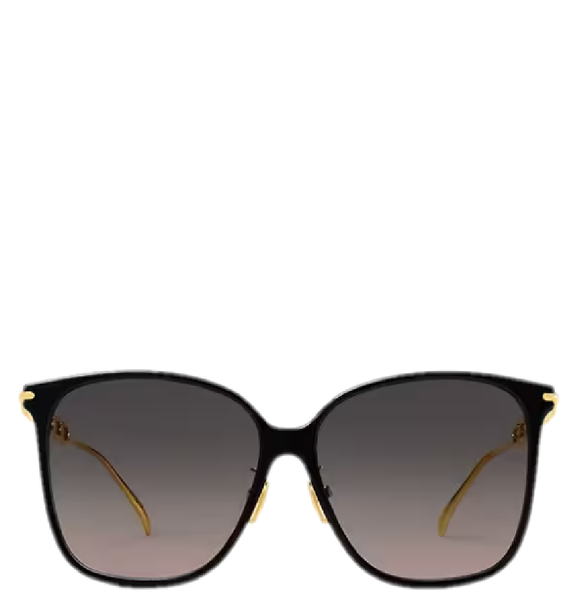  Kính Nữ Louis Vuitton My LV Chain Two Classique Square Sunglasses 'Black' 
