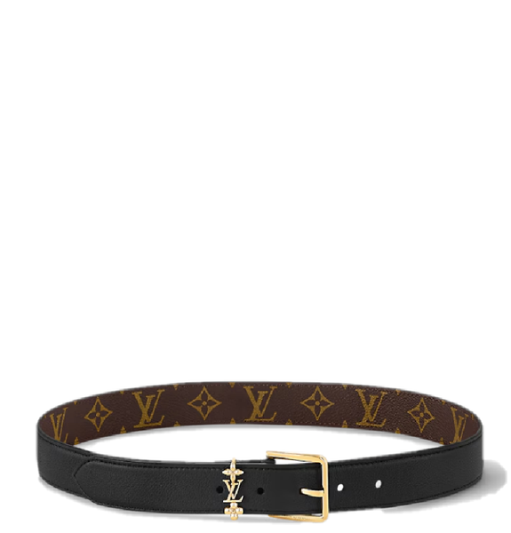  Thắt Lưng Nữ Louis Vuitton LV Bloom 30MM Belt 'Black' 