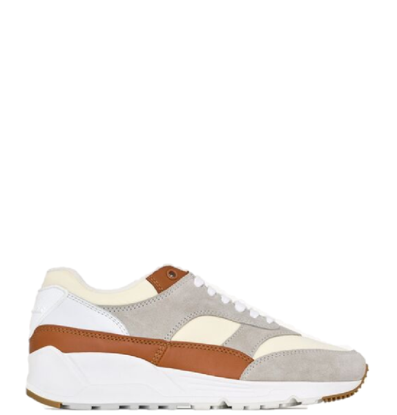  Giày Nam Saint Laurent Bump Sneakers Suede And Leather 'Honey' 