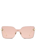  Kính Nữ Dior CD Chain M1U 'Nude Square' 