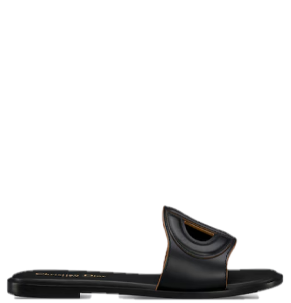  Dép Nữ Dior D-Club Slide 'Black' 