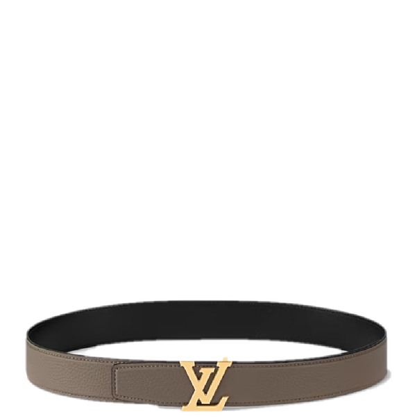  Thắt Lưng Nam Louis Vuitton LV Heritage 35MM Reversible Belt 'Taupe' 