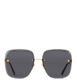  Kính Nữ Louis Vuitton LV Bloom Square Sunglasses 'Black' 