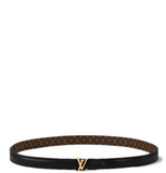  Thắt Lưng Nữ Louis Vuitton LV Mini 15MM Reversible Belt 'Black' 