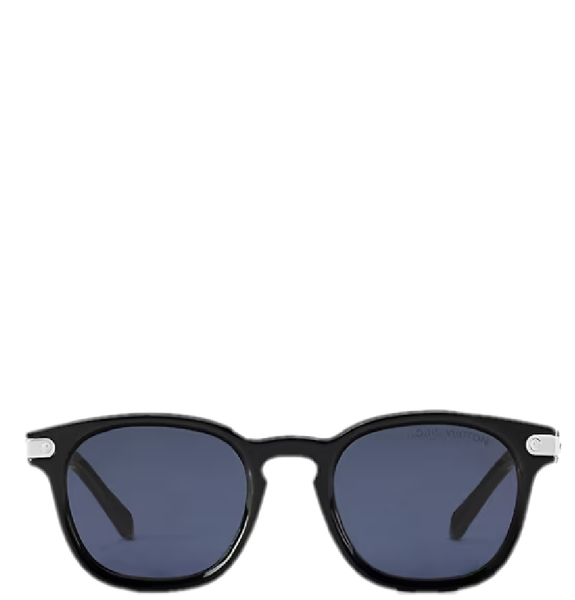 Kính Nam Louis Vuitton LV Signature Square Round Sunglasses 'Black' 