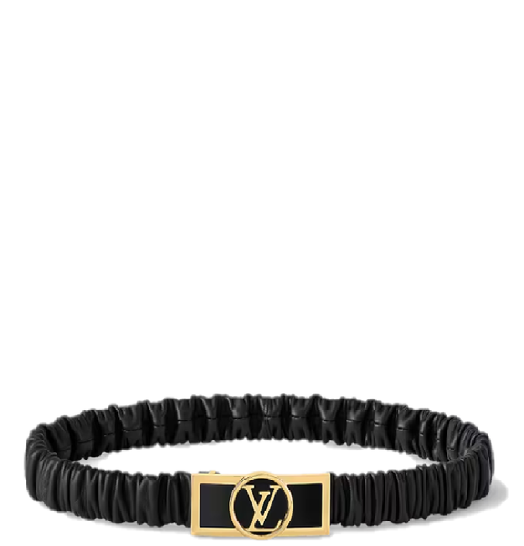  Thắt Lưng Nữ Louis Vuitton Dauphine Smoke 25MM Belt 'Black' 