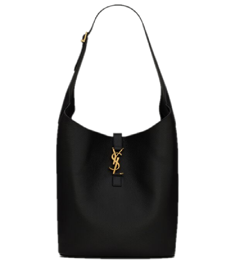  Túi Nữ Saint Laurent Le 5 À 7 Hobo In Grained Leather 'Black' 