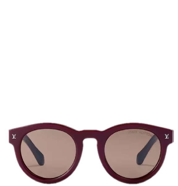  Kính Nam Louis Vuitton LV Urban Round Sunglasses 'Red' 