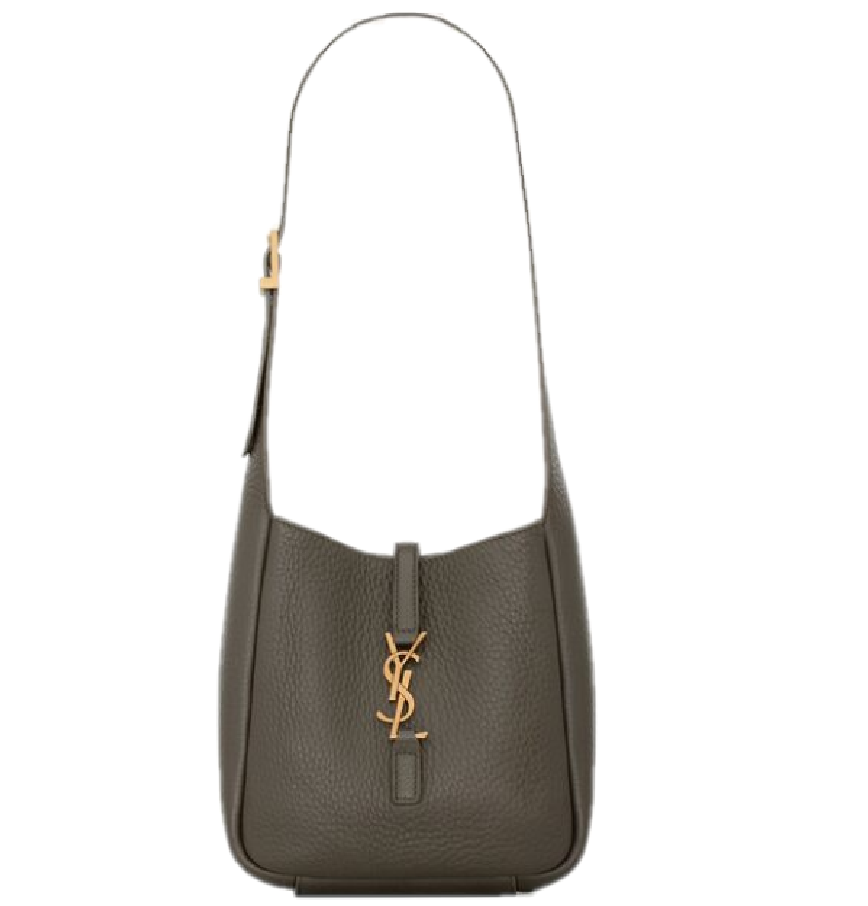  Túi Nữ Saint Laurent Le 5 À 7 Supple Baby In Grained Leather 'Musk' 