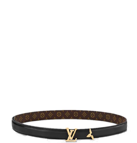  Thắt Lưng Nữ Louis Vuitton Pretty LV 20MM Reversible Belt 'Black' 