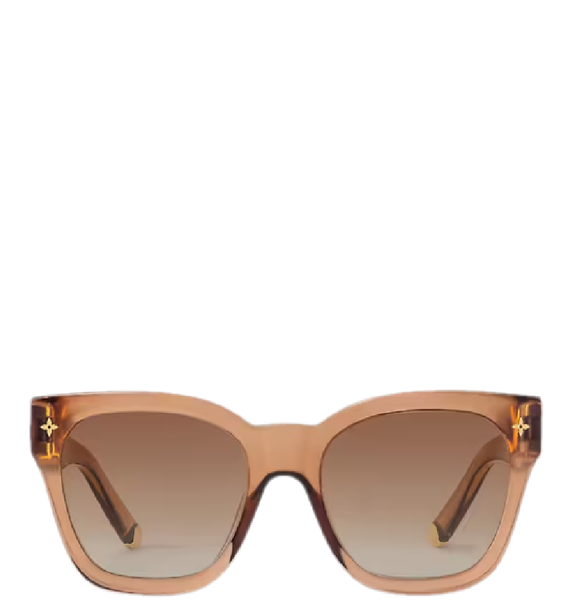  Kính Nữ Louis Vuitton My Monogram Crystal Square Sunglasses 'Brown' 