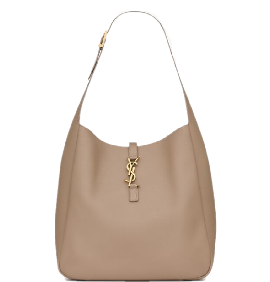  Túi Nữ Saint Laurent Le 5 À 7 Supple Large In Grained Leather 'Grey' 