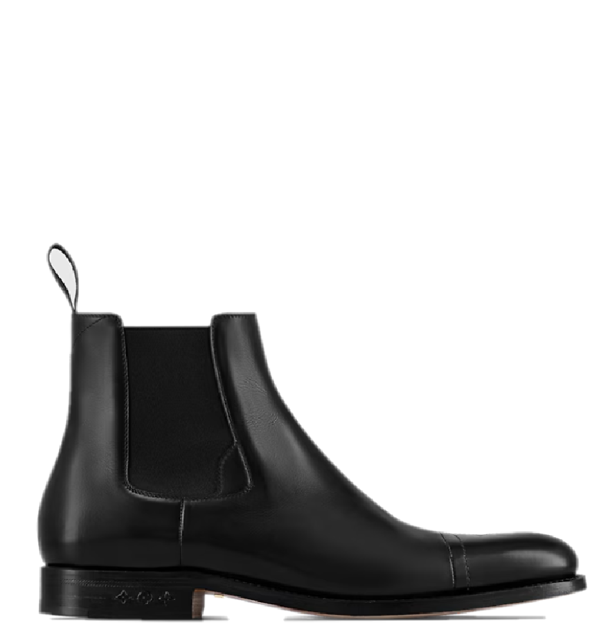  Giày Nam Louis Vuitton Chelsea Ankle Boots 'Black' 