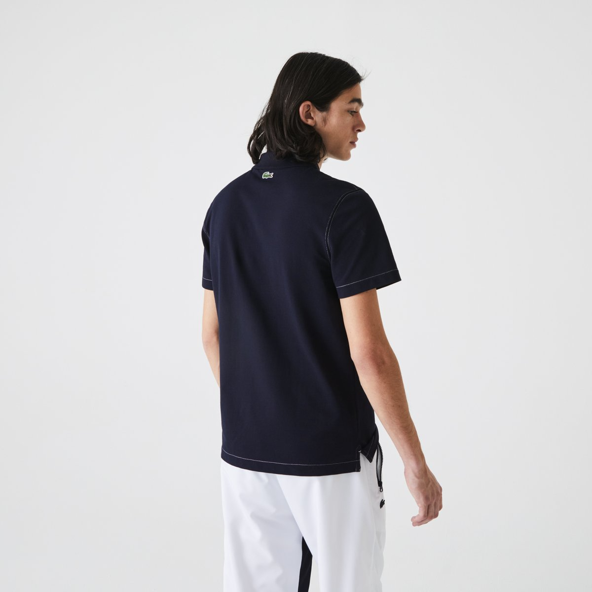  Áo Lacoste Vintage Polo Shirt 'Navy' 