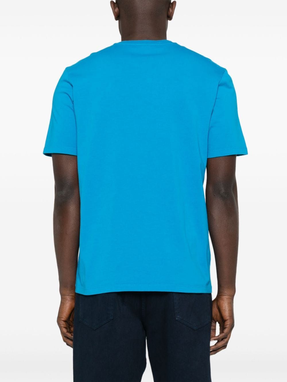  Áo Maison Kitsune Fox Head 'Blue' 