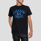  Áo Nam Dsquared2 Logo Printed 'Black' 