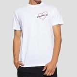  Áo Nam Dsquared2 Logo Printed 'White' 