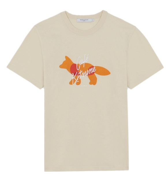  Áo Nữ Maison Kitsune Cafe Fox 'Beige' 