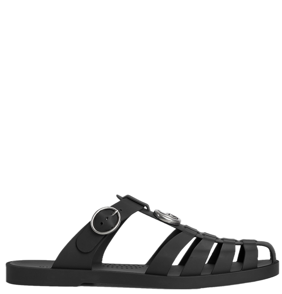  Dép Nam Gucci Double G Mule 'Black' 