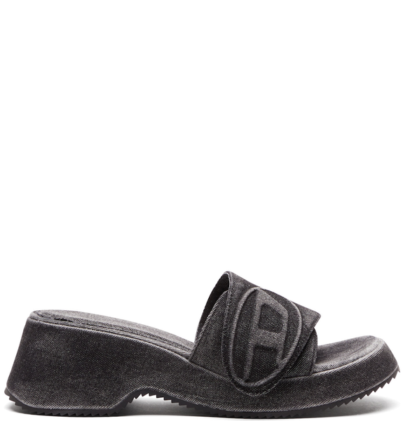  Dép Nữ Diesel Sa-Oval D Pf W 'Black' 