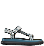  Dép Nữ Dior D-wave Sandal 'Denim Blue' 