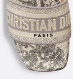  Dép Nữ Dior Dway Heeled Slide 'Gray' 