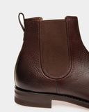  Giày Nam Bally Scavone Leather Boot 'Brown' 