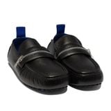  Giày Nam Burberry Loafer Zip Detail 'Black' 