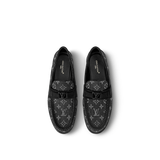  Giày Nam Louis Vuitton Major Loafers 'Black' 