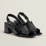  Giày Nữ Hermes Elbe 60 Sandal 'Noir' 