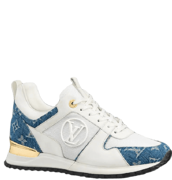  Giày Nữ Louis Vuitton Run Away Trainer 'Denim' 