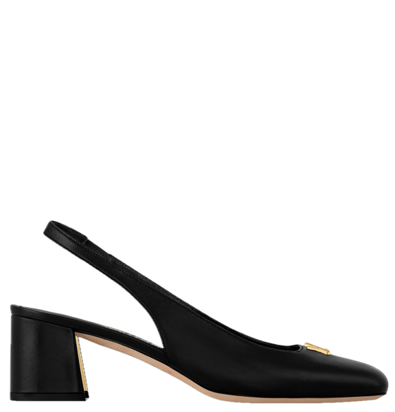  Giày Nữ Louis Vuitton Swing Slingbacks 'Black' 