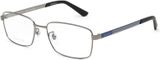  Kính Nam Gucci Eyeglasses 'Blue Silver' 