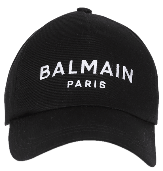  Mũ Balmain Embroidered Paris Cap 'Black' 