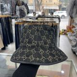  Mũ Gucci GG Canvas Bucket 'Black' 