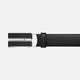  Thắt Lưng Nam MontBlanc Leather Belt 'Black' 