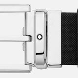  Thắt Lưng Nam MontBlanc Leather Belt 'Black' 