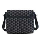  Túi Bally Pennant Logo Crossbody Bag 'Navy' 