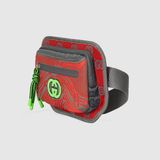  Túi Gucci GG Nylon Belt Bag 'Red' 