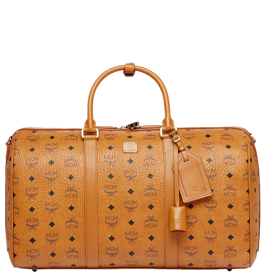 Túi MCM Ottomar Weekender Bag 'Cognac' 
