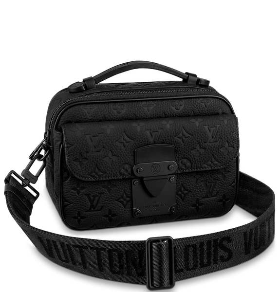  Túi Nam Loius Vuitton S Lock Messenger 'Black' 