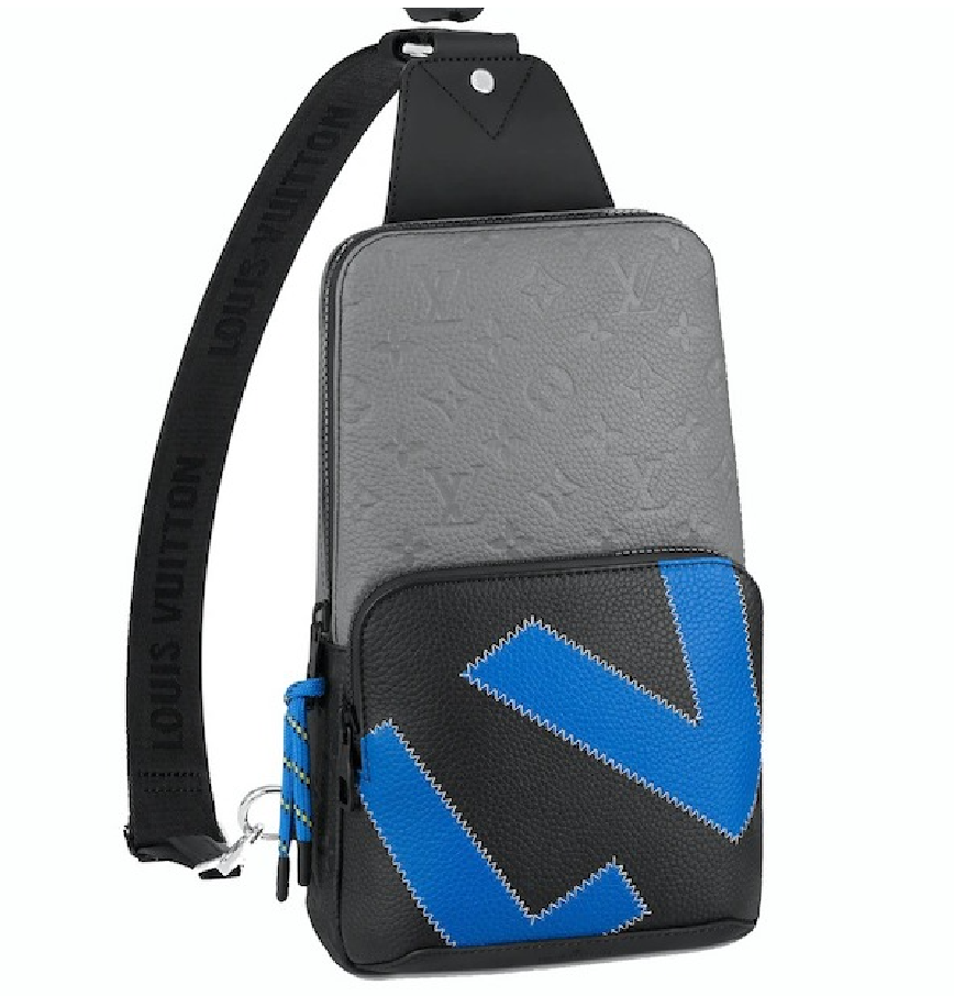  Túi Nam Louis Vuitton Avenue Slingbag 'Grey' 