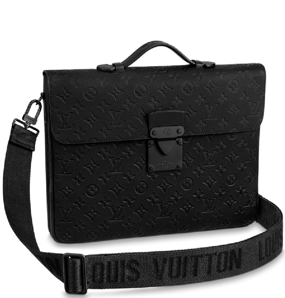  Túi Nam Louis Vuitton S-Lock Briefcase 'Black' 