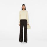  Túi Nữ Burberry Micro Peg Chain Bag 'Ecru' 
