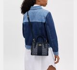  Túi Nữ Coach Andrea Carryall Bag 'Navy' 