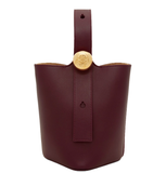  Túi Nữ Loewe Mini Pebble Bucket 'Burgundy' 