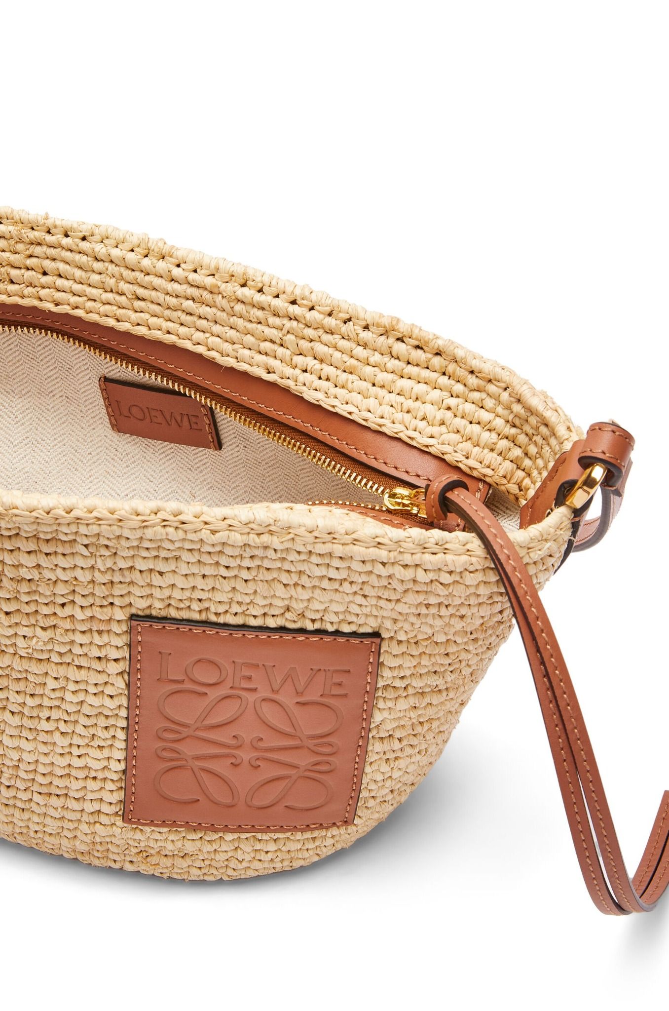  Túi Nữ Loewe Slit Pochette Bag 'Natural' 