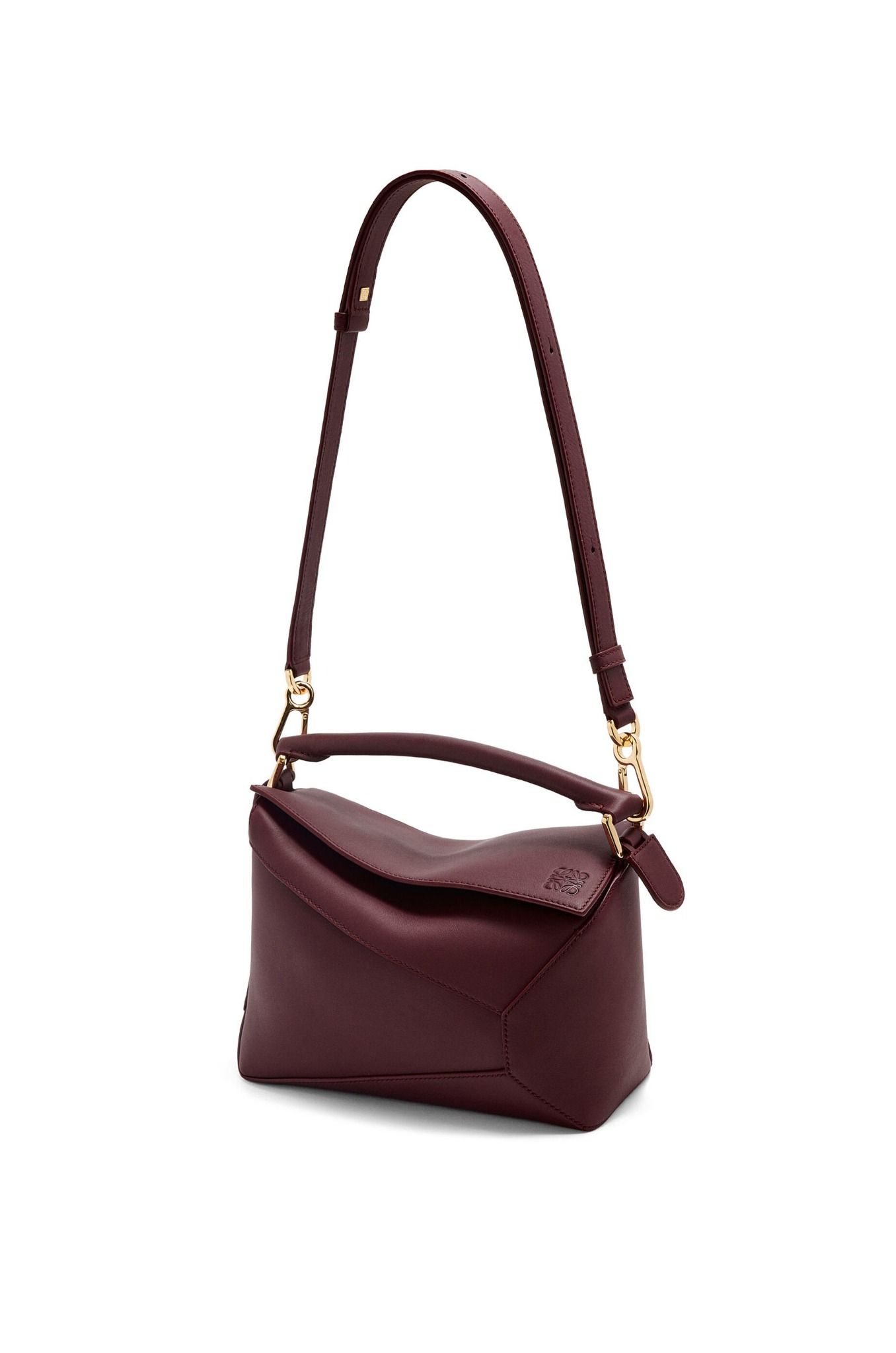  Túi Nữ Loewe Small Puzzle Bag 'Burgundy' 